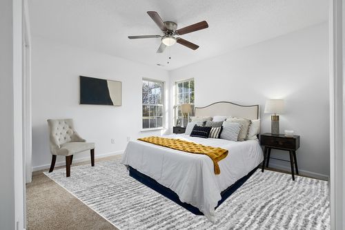 nuLOOM Sherill Abstract Transitional Area Rug, 10x14, Grey in White and Yellow Modern Bedroom