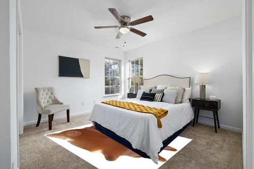 Genuine Brown Cowhide Rug 6 x 7-8 ft. 180 x 220 cm in White and Yellow Modern Bedroom