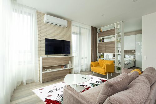 Christmas Snowman Area Rug for Living Room, Rectangular Indoor Carpet - 5' x 8', Winter Snowflake Xmas Tree Plaid Non-Skid Bathroom Mat Kitchen Runner Rugs for Bedroom in Light Modern Living Room with TV