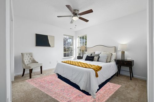 GLN Rugs Stain Resistant Machine Washable Area Rug - Vintage Boho Distressed Aesthetic - Non-Slip Backing - Indoor Floor Home Decor for Bedroom Kitchen Living & Dining Room (6' x 9') in White and Yellow Modern Bedroom