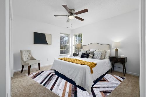 DECOMALL Coronado Washable Area Rugs 8x10, Faux Cowhide Rug, Modern Geometric Non Slip Large Carpet for Living Room Bedroom,8x10ft Multi in White and Yellow Modern Bedroom