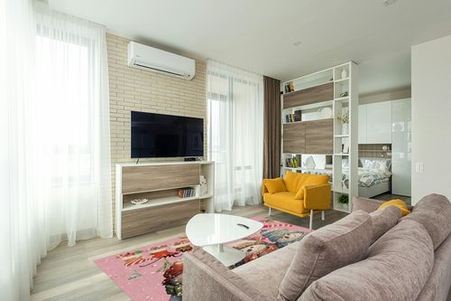 OComster Pink Christmas Rectangle Shape Large Area Rugs - 5 x 8 Feet Xmas Stocking Snowman Winter Snowflake - (Non-Woven + Rubber) Low File Floor Mat in Light Modern Living Room with TV