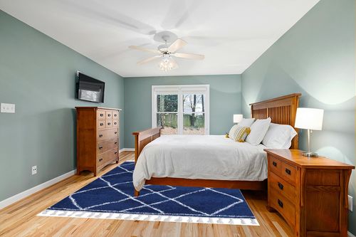 SUPERIOR Indoor Shag Area Rug with Tassels, Perfect for Bedroom, Kitchen, Laundry Room, Entryway, Office, Playroom, Fluffy Carpet Cover, Modern Boho Geometric Diamonds, 8' x 10', Cream-Blue in Teal and Orange Wood Bedroom