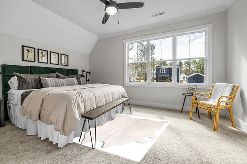 Natural Geneva Cowhide Area Rugs for Living Room and Bedroom | Handmade 100% Cow Rug with Low Pile | Shed-Resistant Home and Office Rug, Burgundy, 6 ft x 7 ft in Grey Traditional Bedroom with King Bed