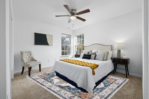 8x10 Area Rugs for Living Room Bedroom: Large Washable Rug with Non-Slip Backing Non-Shedding Stain Resistant, Boho Floral Large Carpet for Dining Room Nursery Home Office Indoor Blue/Orange in White and Yellow Modern Bedroom