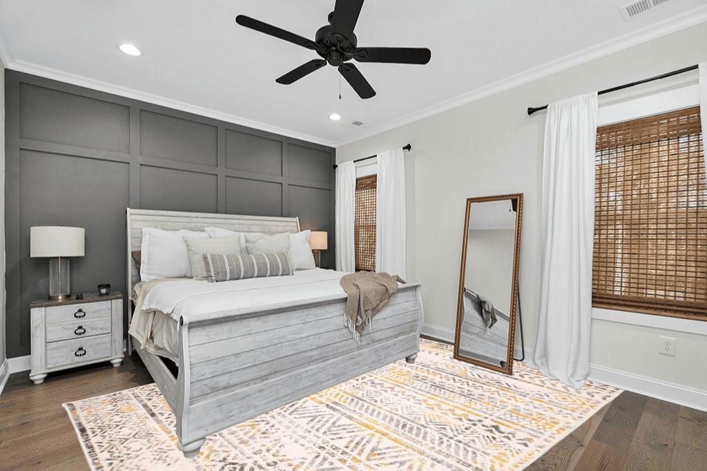 Yellow Farmhouse Rugs Bohemian Geometric Yellow Rectangular Area Rug in Modern transitional bedroom