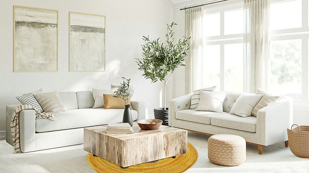 Yellow Farmhouse Rugs Safavieh Transitional Gold Braided Round Area Rug in Living room