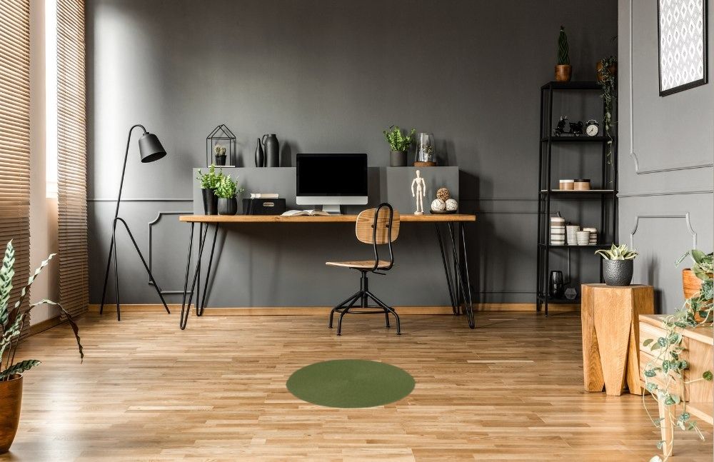 Green Farmhouse Rugs Safavieh Braided Polypropylene Round Area Rug - Olive/Green - Casual Style - Country/Farmhouse Theme - Low Pile - Reversible - Handmade - 3' Round in Home office