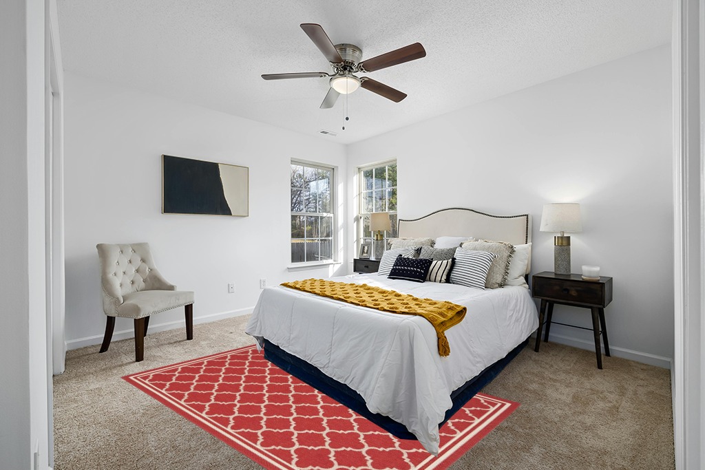 SAFAVIEH Courtyard Collection 5'3" x 7'7" Red/Bone CY6918 Trellis Indoor/ Outdoor Splashproof Easy Scrubbing Patio Backyard Mudroom Area Rug in White and Yellow Modern Bedroom
