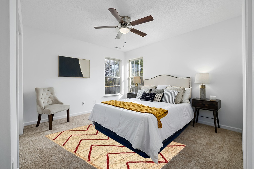 CASAVANI Collection Rectangular Area Rug - 5x8 Feet Red Braided Jute Rug Geometric Kilim Rug Indoor Outdoor Use Carpet Flatweave Rugs for Bedroom Dining Room Living Room in White and Yellow Modern Bedroom